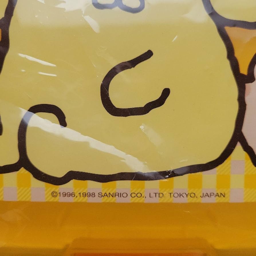 ポムポムプリン　お道具箱 レトロ 1999年 ポムポムプリン 裁縫道具 裁縫セット 裁縫箱 青葉出版 レトロ